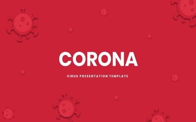 Corona - Sunum PowerPoint şablonu