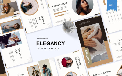 Elegancia - Keynote sablon