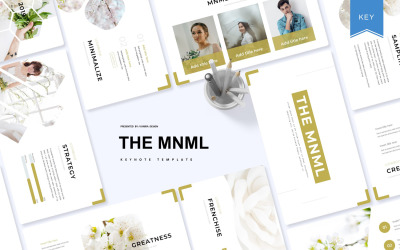 Шаблон Mnml - Keynote