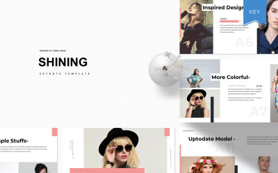 Сияние - шаблон Keynote