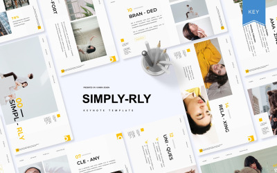 Simplrly - шаблон Keynote