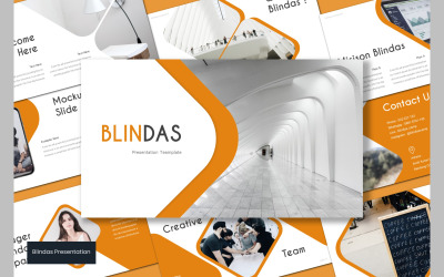 Blindas PowerPoint-Vorlage