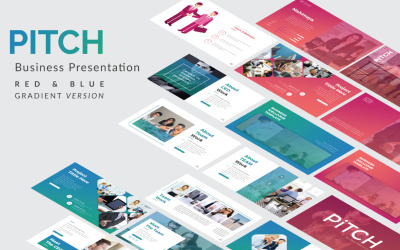 Pitch Presentation PowerPoint template