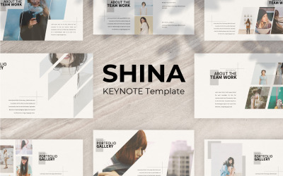 Plantilla de PowerPoint de presentación de Shina