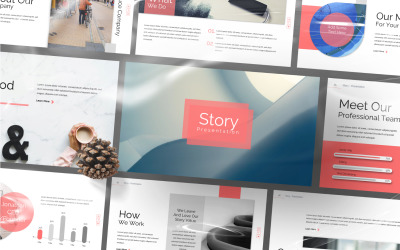 Verhaalpresentatie - Keynote-sjabloon