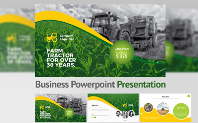 Modello PowerPoint Garden Farm
