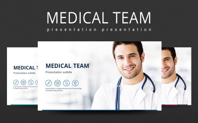 Modello PowerPoint per team medico