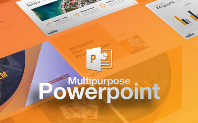 _Modelo de PowerPoint de computadores e serviços de TI
