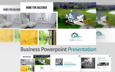 Шаблон Safe Builders PowerPoint