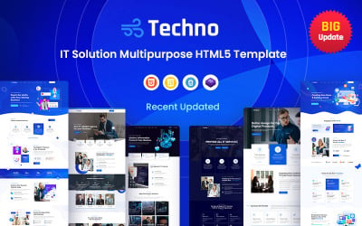 Techno- Best IT Solution &amp;amp; Multi-Purpose  HTML5 Template