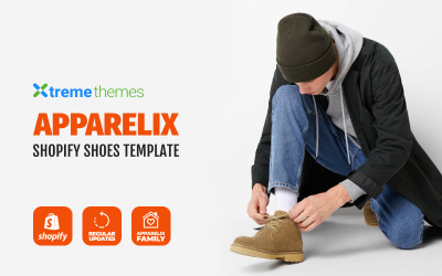 Apparelix Shoes Store Design Shopify-thema