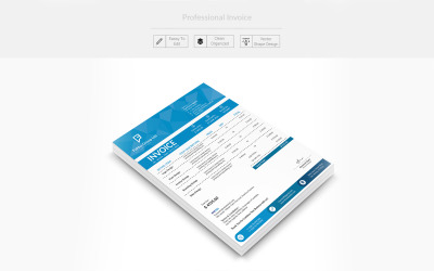 Professional Invoice - Corporate Identity Template