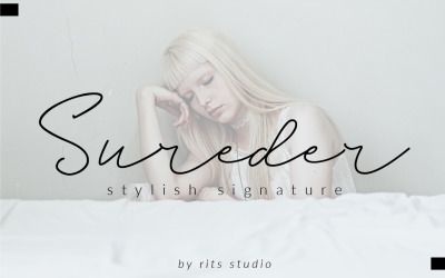 Carattere Sureder Scirpt