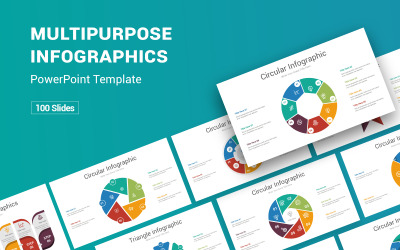 Mehrzweck-Infografiken PowerPoint-Vorlage