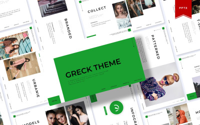 Motyw Grecka | Szablon programu PowerPoint