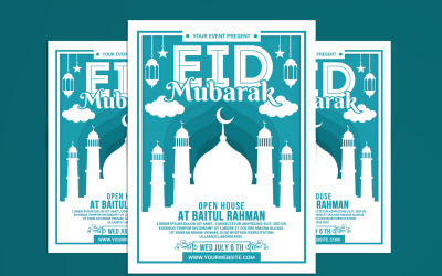 Eid Mubarak Flyer - Kurumsal Kimlik Şablonu