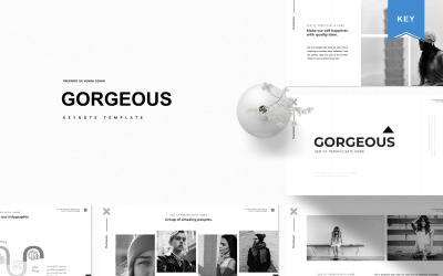 Goregeous - шаблон Keynote