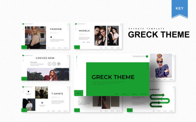 Greck Theme - Keynote-Vorlage