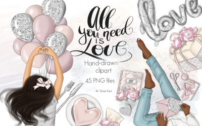 Ilustrace "All You Need Is Love Graphic Design" #101629