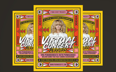 Virtual Music Concert - Corporate Identity Template
