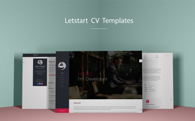 CV / Resume Landing Page Template