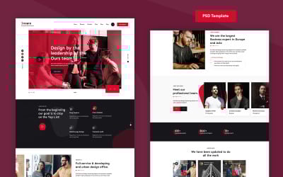 Incore - Corporate PSD-Vorlage