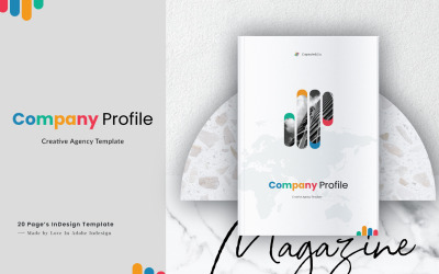 Шаблон журнала CAPSULE_CO COMPANY PROFILE