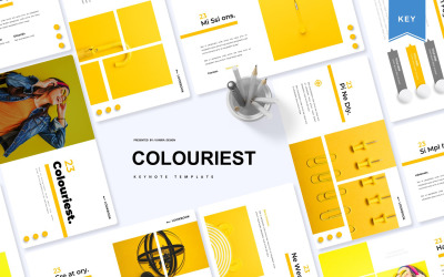 Colouriest - Keynote template