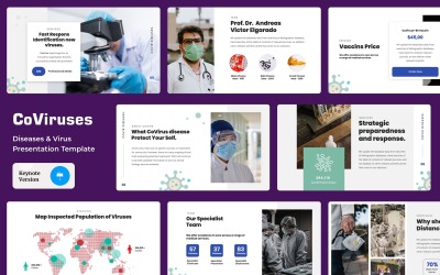 Covirusa - Malattia e virus - Modello di keynote