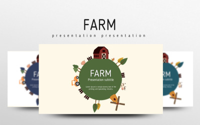 Farm PowerPoint sablon