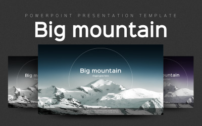 Big Mountain PowerPoint šablony
