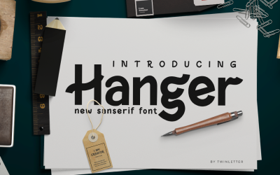 Hanger Font