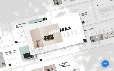 Minimax - Minimális és kreatív - Keynote sablon