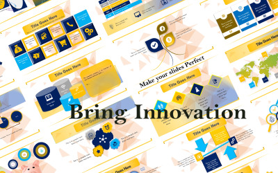 novel business PowerPoint template