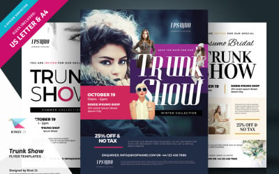 Trunk Show Flyer - Corporate Identity Template