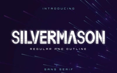Silvermason typsnitt