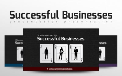 Successful Business PowerPoint template
