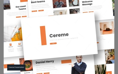 Cereme PowerPoint template