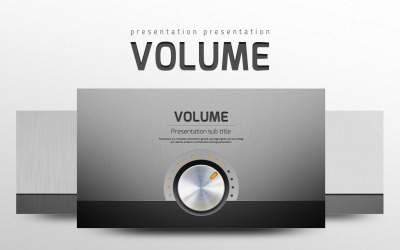 Modèle PowerPoint de volume