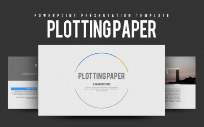Plotting Paper PowerPoint template