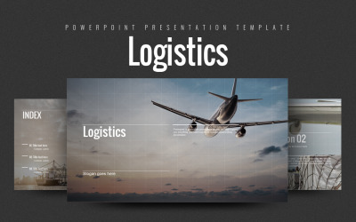 PowerPoint-Vorlage für Logistik
