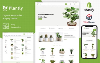Responsivt Plantly - Gardan Furniture Responsive Shopify Template Shopify-tema #102227