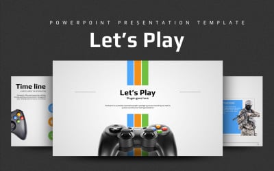 Let&#039;s play PowerPoint template