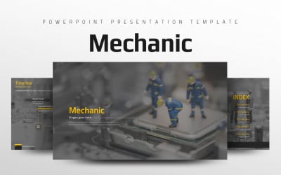 Mechanic PowerPoint template