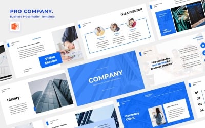 PRO COMPANY - Business PowerPoint sablon