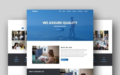 Phoenix - Modèle de page de destination HTML polyvalent