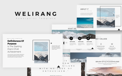 Шаблон Welirang PowerPoint