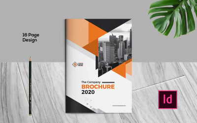 Brochure d&amp;#39;entreprise Indesign - Modèle d&amp;#39;identité d&amp;#39;entreprise