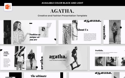 Agatha - Fashion PowerPoint Template
