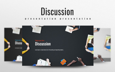 Discussion PowerPoint template